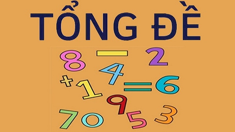 Tổng đề là tổng hai con số cộng tổng với nhau
