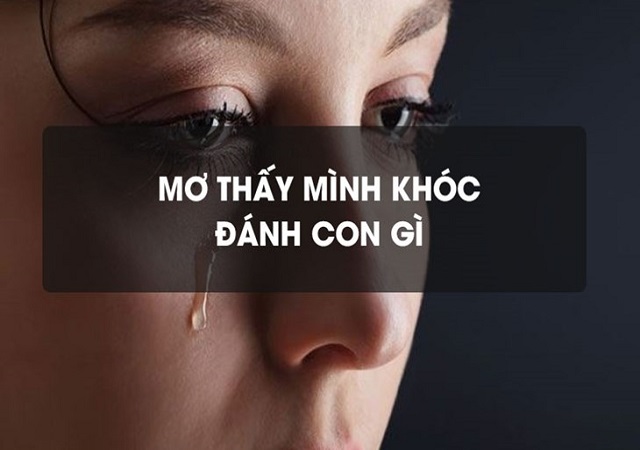 Chiêm bao thấy mình khóc nên đánh con gì Chiêm bao thấy mình khóc nên đánh con gì