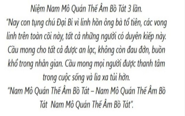 Phát nguyện trì chú Đại Bi