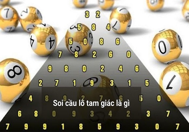 Soi cầu lô hình tam giác