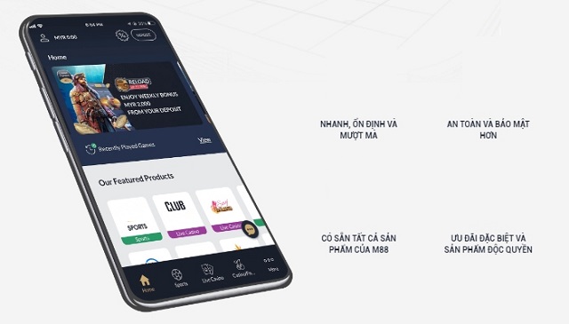 App được tích hợp đầy đủ tính năng giúp bet thủ đặt cược dễ dàng App được tích hợp đầy đủ tính năng giúp bet thủ đặt cược dễ dàng