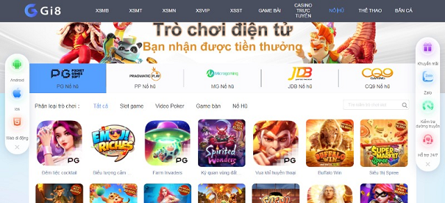 Nhà cái cá cược trực tuyến Gi8 hoạt động uy tín Nhà cái cá cược trực tuyến Gi8 hoạt động uy tín