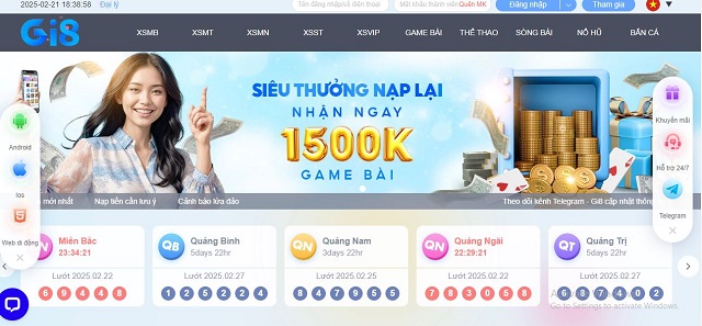 Gi8 cổng game quốc tế uy tín, đáng tin cậy hàng đầu Gi8 cổng game quốc tế uy tín, đáng tin cậy hàng đầu