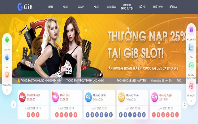 Gi8 đổi thưởng uy tín, chuyên nghiệp
