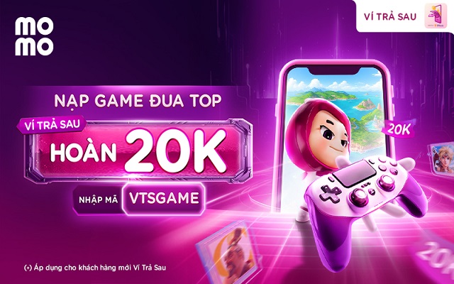 Khuyến mãi hấp dẫn khi mua thẻ game bằng ví điện tử Momo Khuyến mãi hấp dẫn khi mua thẻ game bằng ví điện tử Momo