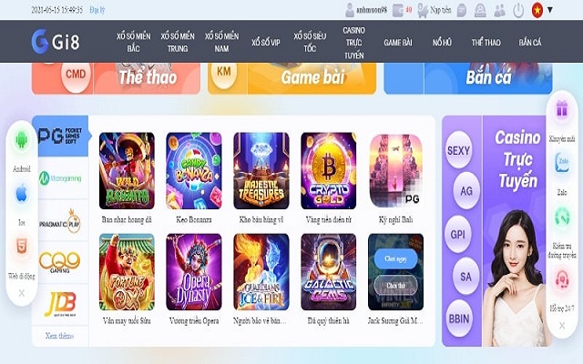 Điểm danh các sảnh cược hot tại casino Gi8 Điểm danh các sảnh cược hot tại casino Gi8