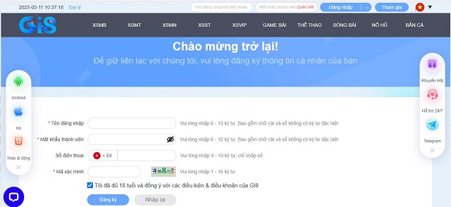 Quy trình tham gia chơi game trực tuyến Gi8 Quy trình tham gia chơi game trực tuyến Gi8