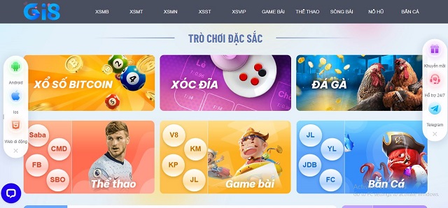 Truy cập Gi8 Truy cập Gi8