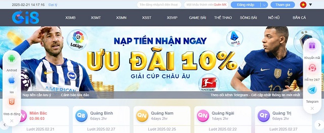 Chọn cửa cược theo bảng tỷ lệ kèo