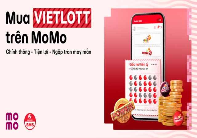 Cách mua vé số kiến thiết online trên Momo